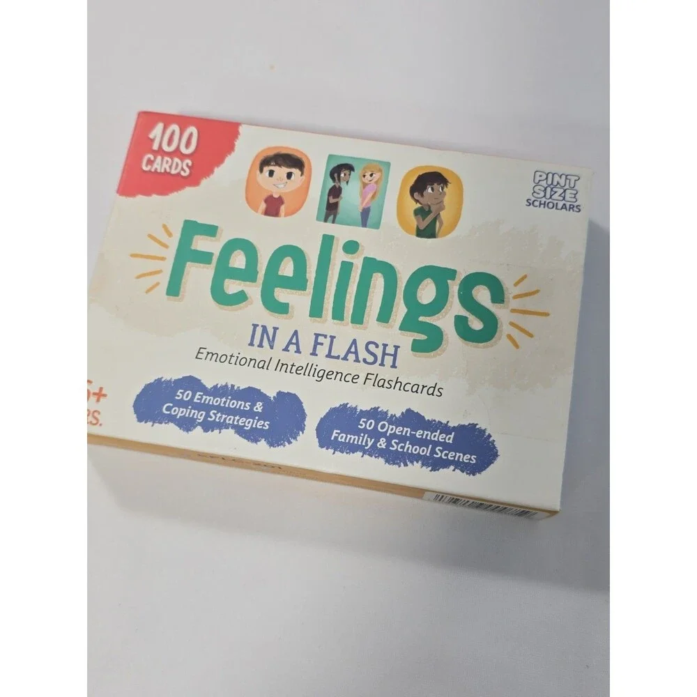 Feelings in a flash Emotional Intelligence Game 50 Scenario & Reaction Cards